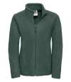870F Russell Athletic Ladies Outdoor Fleece Bottle Green colour image